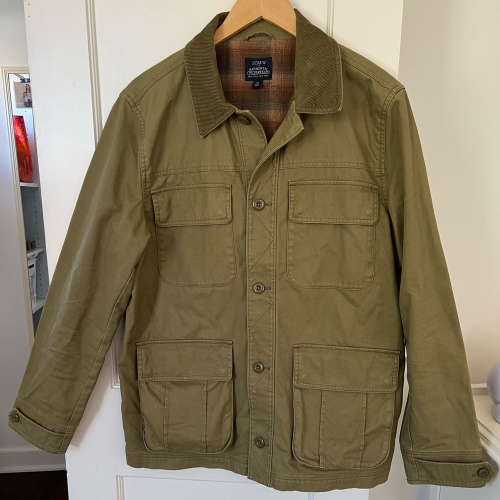 JCrew Factory Men’s Barn Jacket, Size Medium